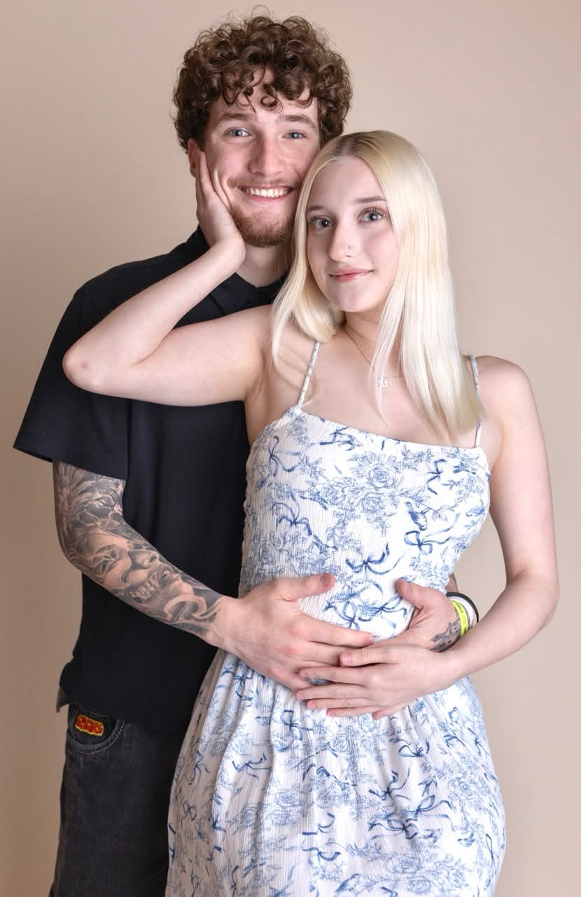 Couple photography session in warm natural light